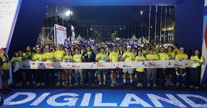 Telkom Sukses Gelar Digiland Run Diikuti 10.000 Peserta