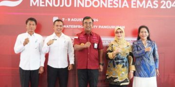 Kanwil Kemenkumham Sumut Gelar Pameran Pelayanan Publik Di Waterfront Pangururan Semarakkan Hari Pengayoman Ke-79