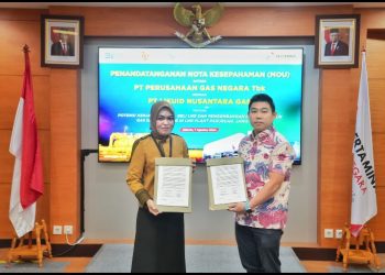 PGN – Likuid Nusantara Gas Tandatangani MOU Kerja Sama LNG di Jawa Timur