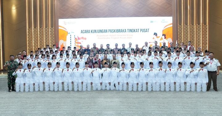 Peduli Generasi Emas, Pegadaian Berikan Apresiasi Untuk Paskibraka 2024