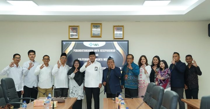 Poltekpar Medan – Universitas Islam Negeri Sumatera Utara Tandatangani MoU Kolaborasi Pengembangan Wisata Halal