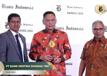 Bank Mestika Raih Penghargaan Di Katagori Most Efficient Bank