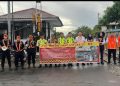 KAI Bandara Gelar Sosialisasi Keselamatan Kereta Api Medan-Binjai