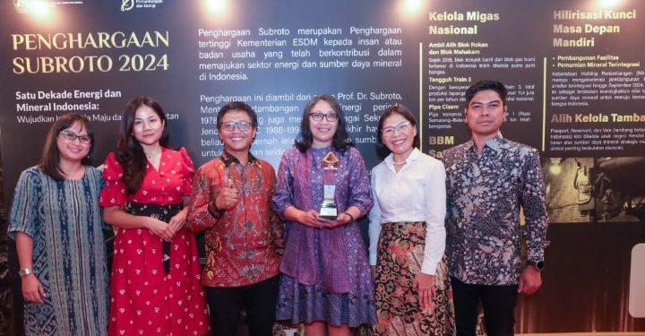 Agincourt Resources Raih Penghargaan Subroto dari Kementerian ESDM