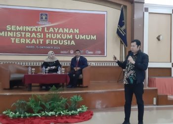 Kanwil Kemenkumham Sumut Gelar Seminar Layanan Jaminan Fidusia Untuk Tingkatkan Layanan AHU