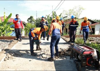 Tujuh Perlintasan Sebidang di Sumut Ditutup Untuk Jaga Keselamatan Perjalanan Kereta Api dan Pengguna Jalan