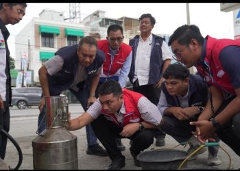Jelang Nataru, Pertamina Patra Niaga Sumbagut Sidak Sejumlah Lembaga Penyalur BBM dan LPG di Sumut