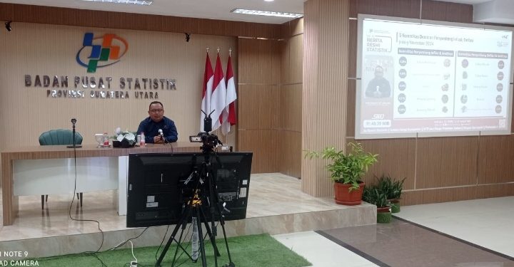 Sumut Inflasi 1,49 Persen Pada November Dipicu Kenaikan Harga Tomat