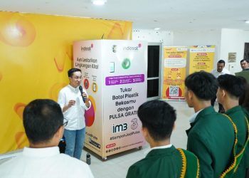 Indosat Ooredoo Hutchison Luncurkan Program CSR “Sampah Jadi Pulsa” di Universitas Sumatera Utara