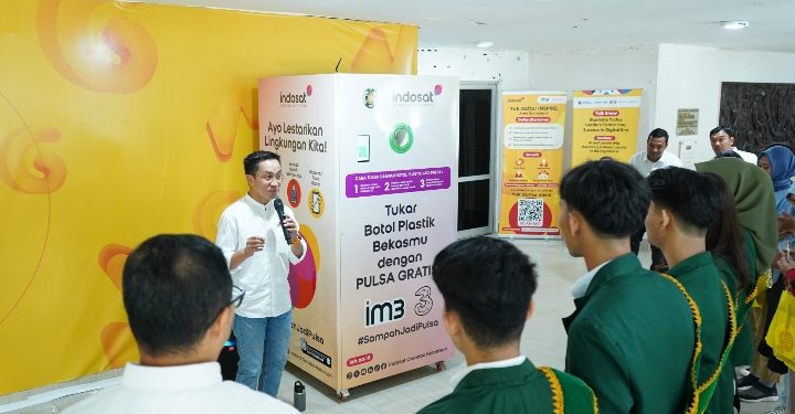 Indosat Ooredoo Hutchison Luncurkan Program CSR “Sampah Jadi Pulsa” di Universitas Sumatera Utara