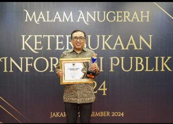 Telkom Raih Peringkat 2 Badan Publik Kualifikasi Informatif Kategori BUMN di Anugerah Keterbukaan Informasi Publik 2024