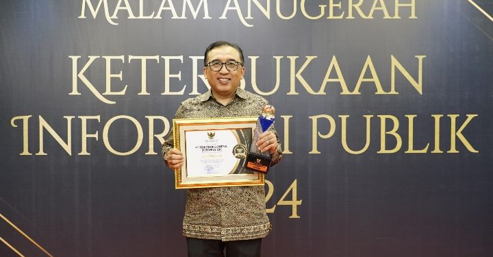 Telkom Raih Peringkat 2 Badan Publik Kualifikasi Informatif Kategori BUMN di Anugerah Keterbukaan Informasi Publik 2024