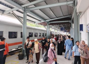 KAI Sumut : 56.213 Tiket Kereta Api Natal dan Tahun Baru Masih Tersedia