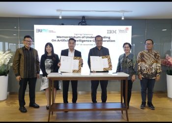 Telkom – IBM Kokohkan Kemitraan Strategis Untuk Perkuat Artificial Intelligence di Indonesia