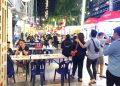 Pengunjung .Mall Centre Point “Serbu” Festival Kuliner dan Bazar Ekshibisi.Vinkoo Jakarta Fest
