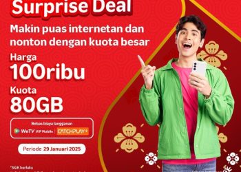 Telkomsel Hadirkan Paket Eksklusif Surprise Deal Spesial Imlek