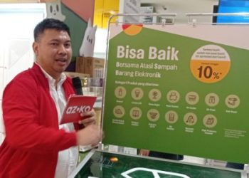 AZKO Gelar “AZKO DAY” Di Medan, Perkenalkan BISA BAIK Dengan Atasi Sampah Barang Elektronik