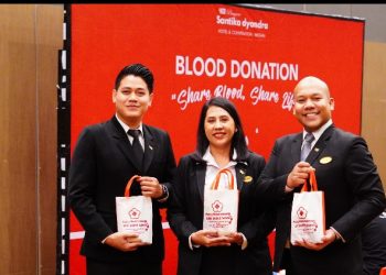 Santika Premiere Dyandra Hotel & Convention Medan Gelar Donor Darah Rayakan HUT ke-13