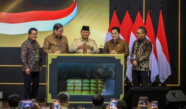 Presiden Prabowo Resmikan Layanan Bank Emas Pegadaian