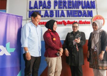 XL Axiata Berdayakan Warga Binaan Lapas Perempuan IIA Medan