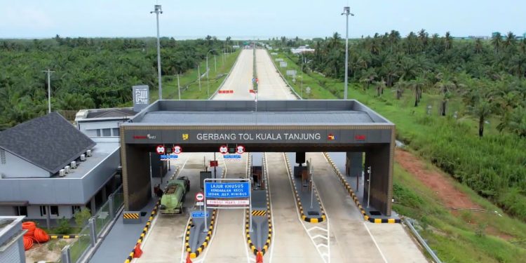 Jalan TOL Kuala Tanjung – Indrapura Akan Beroperasi TanpaTarif Mulai 9 Maret 2025 Pukul 07.00 WIB