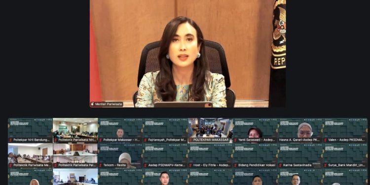 Menpar : Seleksi Bersama Masuk Politeknik Pariwisata 2025/2026 Dibuka 12 Maret -17 Mei 2025, Total Kuota Tahun Akademik 3.645 Mahasiswa