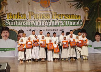 DPD REI Sumut Buka Puasa Bersama dan Santuni 1.000 Anak Yatim, Wakil Walikota Medan Beri Apresiasi