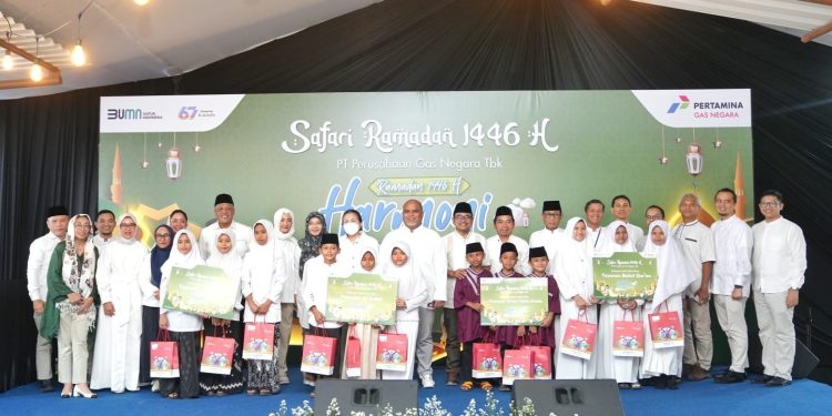 PGN Beri Santunan CSR 10.541 Anak Yatim di Ramadan
