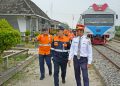 Manajemen KAI Sumut Cek Lintas Medan – Rantau Prapat Untuk Pastikan Keselamatan dan Pelayanan Kereta Api Angkutan Lebaran
