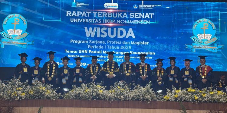 Universitas HKBP Nommensen Medan Wisuda 1.068 Mahasiswa, Wujud Kesuksesan Mengatasi Tantangan
