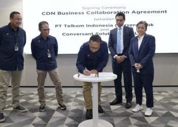 Telkom dan Conversant Hadirkan Solusi Distribusi Konten Digital Cepat dan Aman