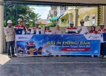 Demi Kenyamanan dan Keamanan, Warga Komplek Citra Wisata Medan Pilih Pakai Gas Bumi PGN