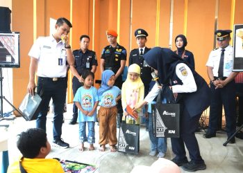 KAI Sumut Ajak Anak-Anak Kenali Profesi Perkeretaapian