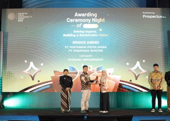 Pertamina Patra Niaga Regional Sumbagut Raih 7 Penghargaan Indonesia Social Responsibility Award 2025