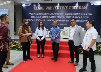 Pertamina Patra Niaga Regional Sumbagut Gelar Legal Preventive Program Bersama Kementerian ATR/BPN