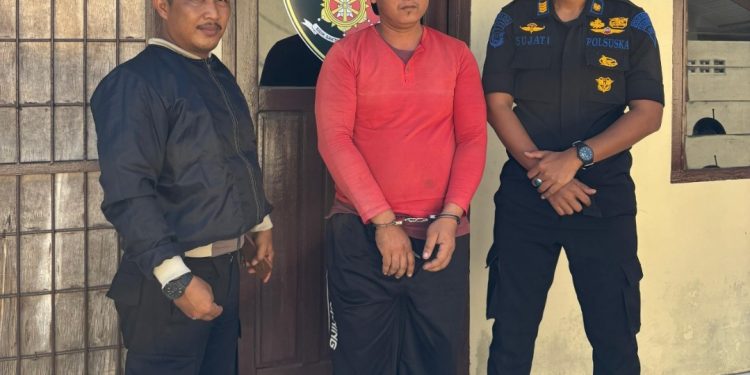 KAI Divre I Sumut Tangkap Pelaku Pencurian Ballast Stopper di Petak Jalan Stasiun Teluk Dalam – Stasiun Pulu Raja