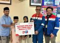 Pertamina Patra Niaga Regional Sumbagut Salurkan Santunan Untuk 207 Anak Yatim