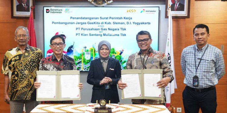 PGN Percepat Perluasan GasKita di Sleman Yogyakarta