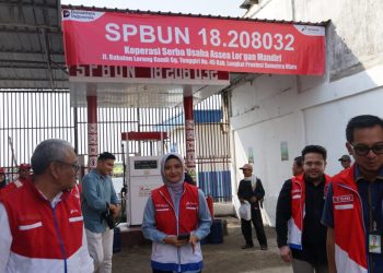 Komisaris Utama Pertamina Patra Niaga Tinjau Kesiapan Layanan dan Operasional Energi di Sumatera Bagian Utara