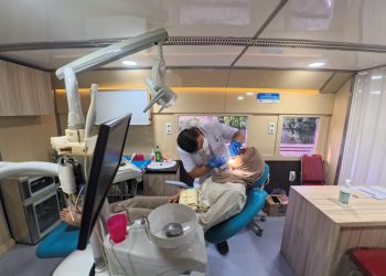 KAI Divre I Sumut Gelar Bakti Sosial Rail Clinic di Stasiun Siantar