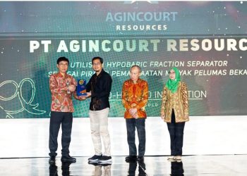 Agincourt Resources Raih EPSA 2025 Dengan Inovasi Daur Ulang Mandiri Oli Bekas