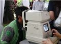 Bank Mestika Gelar Pemeriksaan Mata dan Bagikan 600 Kacamata Gratis Ke Pengemudi Ojol Medan