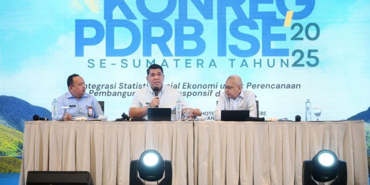 Konsultasi Regional PDRB ISE 2025 se-Sumatera, Sumut Inisiasi Rekomendasi yang Lebih Fokus Jawab Tantangan Terkini