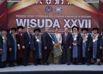 Politeknik Pariwisata Medan Wisuda 539 Mahasiswa, Wakil Menteri Pariwisata Ni Luh Puspa Nilai Para Lulusan Akan Dukung Sektor Pariwisata Indonesia