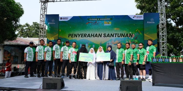 Pertamina Patra Niaga Sumbagut dan SPP UPMS I Beri Bantuan Sosial di Medan