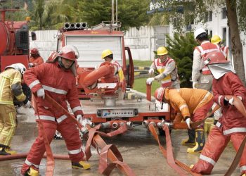 Pertamina Patra Niaga Regional Sumbagut Gelar Simulasi Penanggulangan Keadaan Darurat di IT Teluk Kabung dan Kantor Regional Medan
