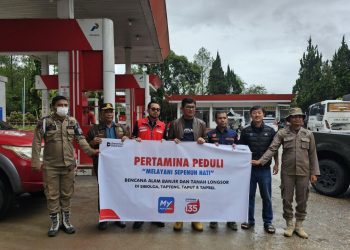 Pertamina Patra Niaga Sumbagut Bantu BBM Dukung Penanganan Bencana di Tapanuli Utara