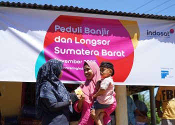 Indosat Ooredoo Hutchison Percepat Pemulihan Jaringan dan Salurkan Bantuan bagi Warga Terdampak Banjir di Sumatera