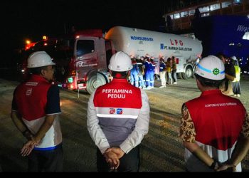 Pertamina Tambah Pengiriman Mobil Tangki LPG Via Laut Untuk Optimalkan Pengiriman LPG ke Aceh
