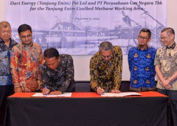 PGN dan Dart Energy Kerjasama Pemanfaatan CBM dari WK GMB Tanjung Enim